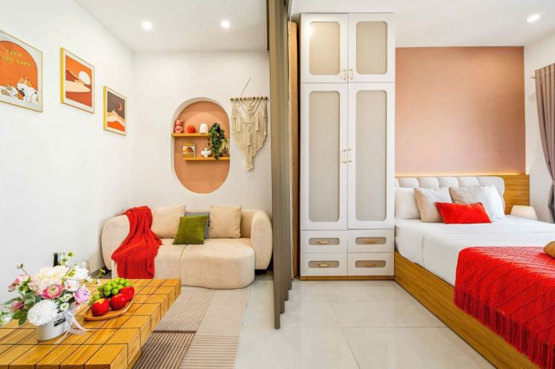 Brand new 1-bedroom apartment on To Hien Thanh street