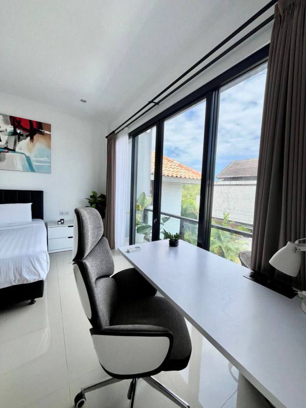 Spacious Apartment with Bedroom and Kitchen-Living in Canggu