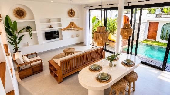 2 Bedroom Villa with Private Pool in Seseh