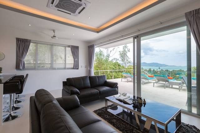 3 Bedroom Sea‑View Villa in Choeng Mon