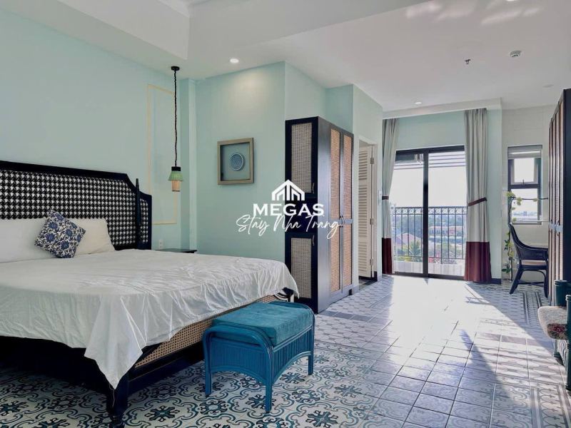 1-bedroom penthouse apartment on Biet Thu