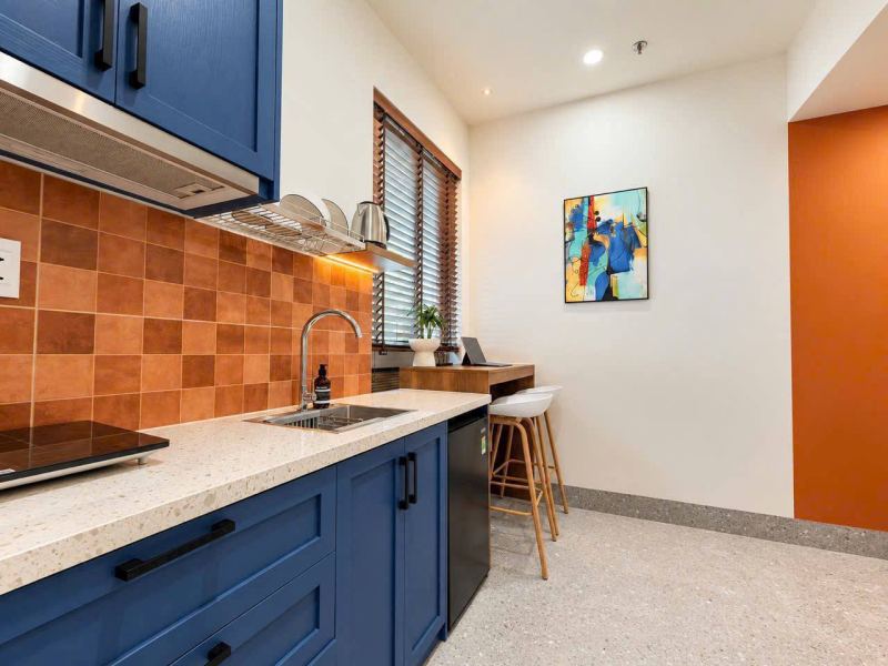 Studio apartment on Hoang The Thien street