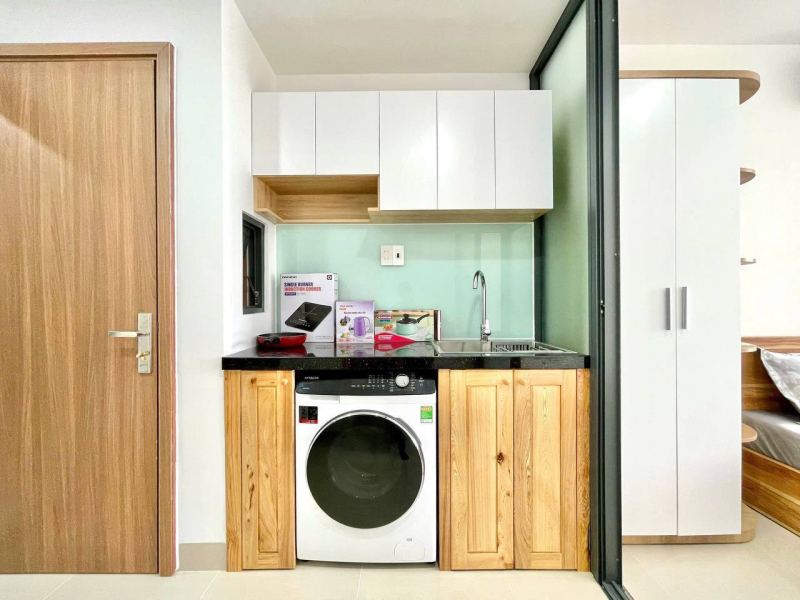 1 Bedroom Apartment with River View in Ha Quang 1