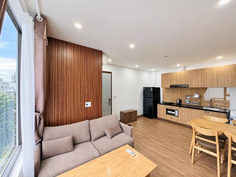 1BR apartment on Hoang Ke Viem street