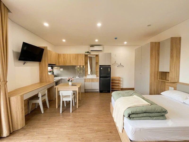 Studio apartment on Giang Chau 1 street