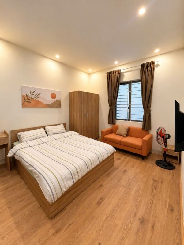 1-bedroom apartment with balcony on An Thuong 11 street